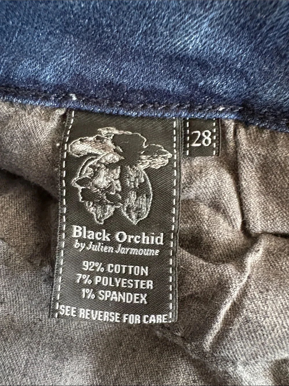 Black Orchid slim fit